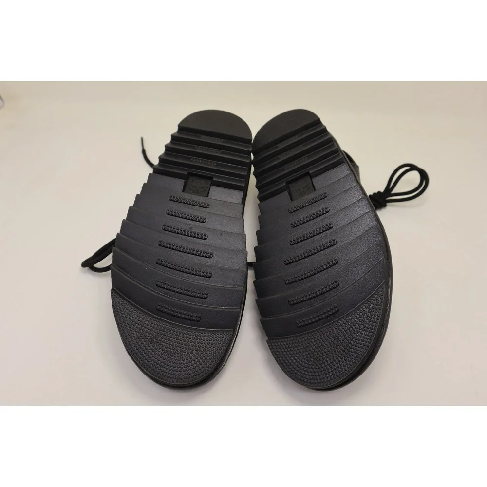 Dr. Martens Nartilla Black Gladiator Sandals Women's 9 UK 7 EU 41 Lace Up NWOB